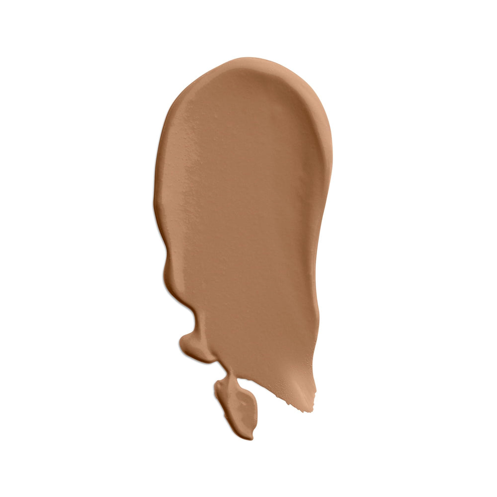 COVERGIRL texture swatches of Bronze showing matte, blendable consistency benefit