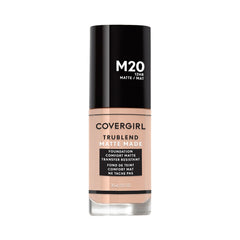 COVERGIRL front packaging of TruBlend Matte Made showing bottle and label for easy identification