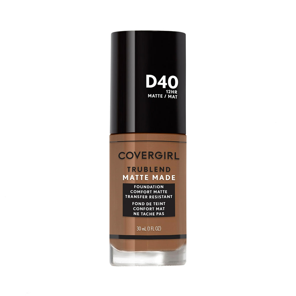 COVERGIRL front packaging showing bottle and shade for quick identification and confidence