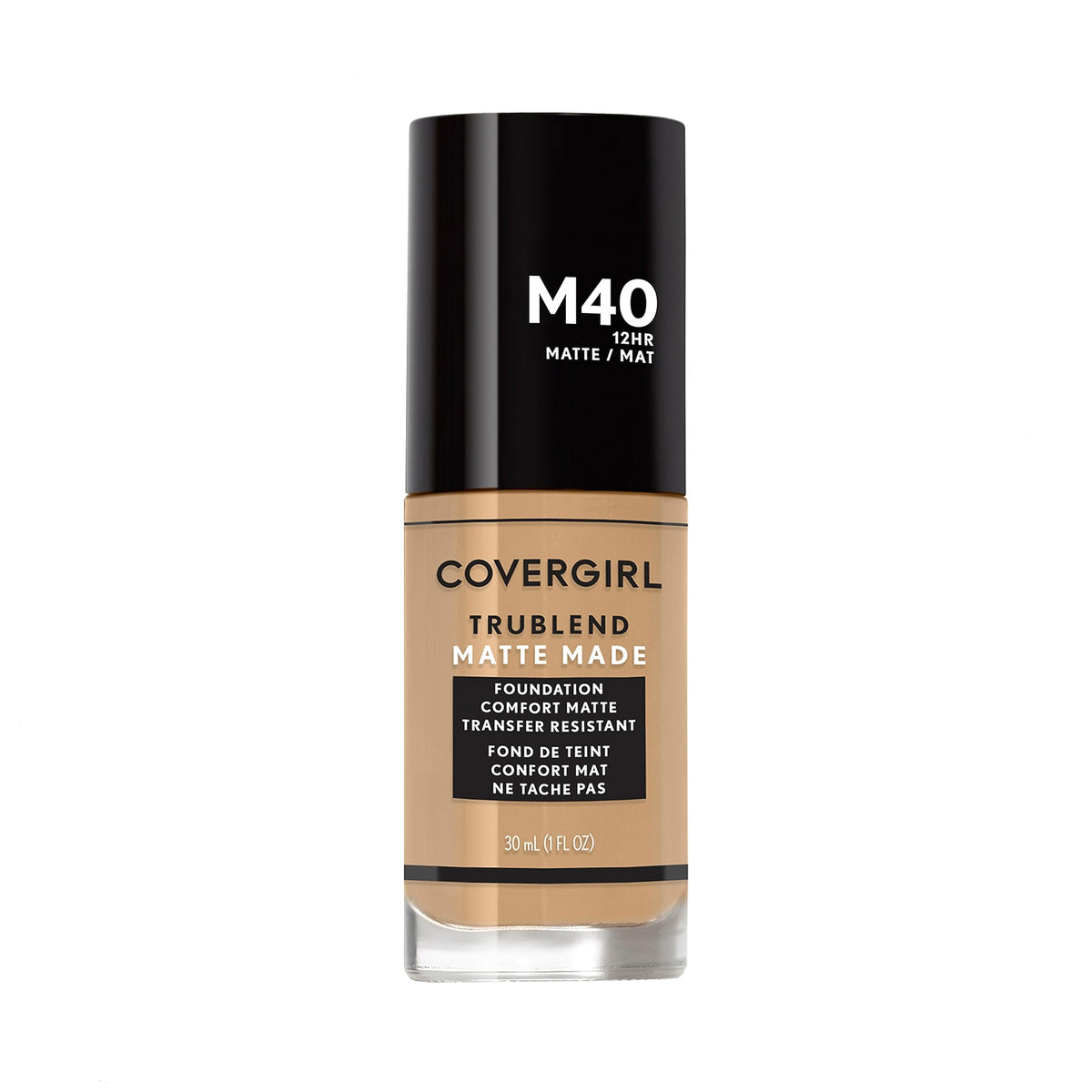 COVERGIRL front packaging showing bottle and shade label for quick identification and purchase