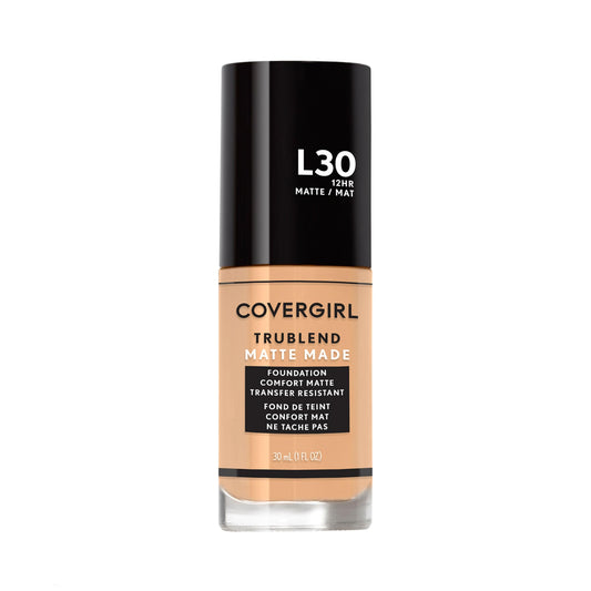 COVERGIRL front packaging showing product name and shade L30 Golden Ivory for clear identification