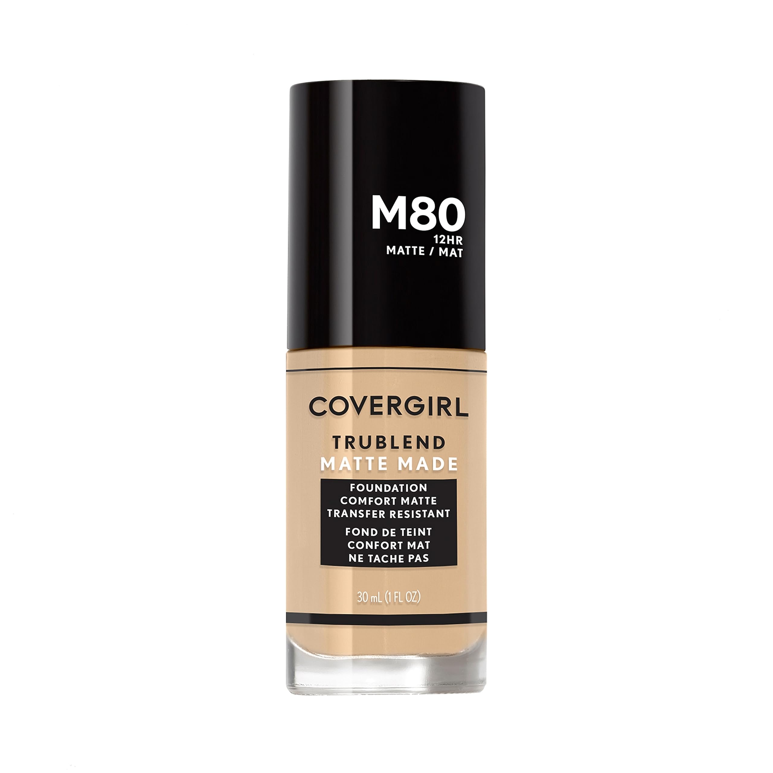 COVERGIRL front packaging showing product and shade, clear identification and styling benefit