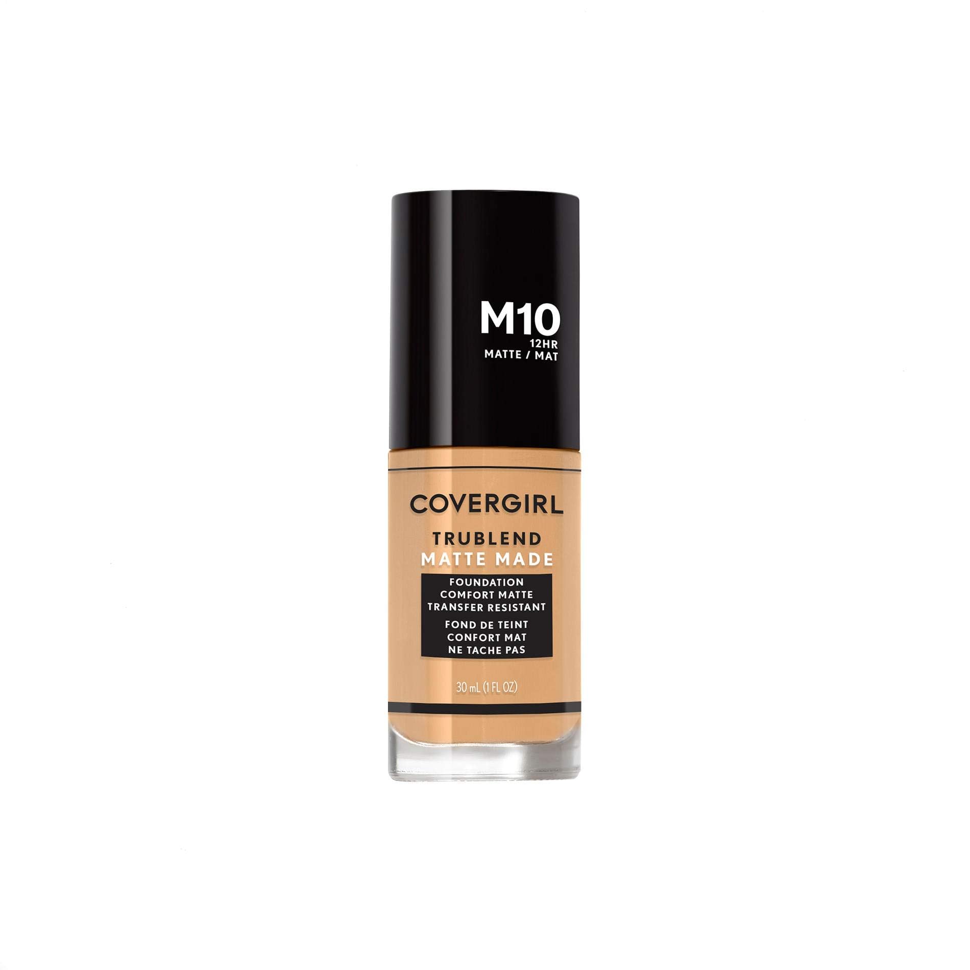 COVERGIRL front packaging showing bottle and shade name, easy identification