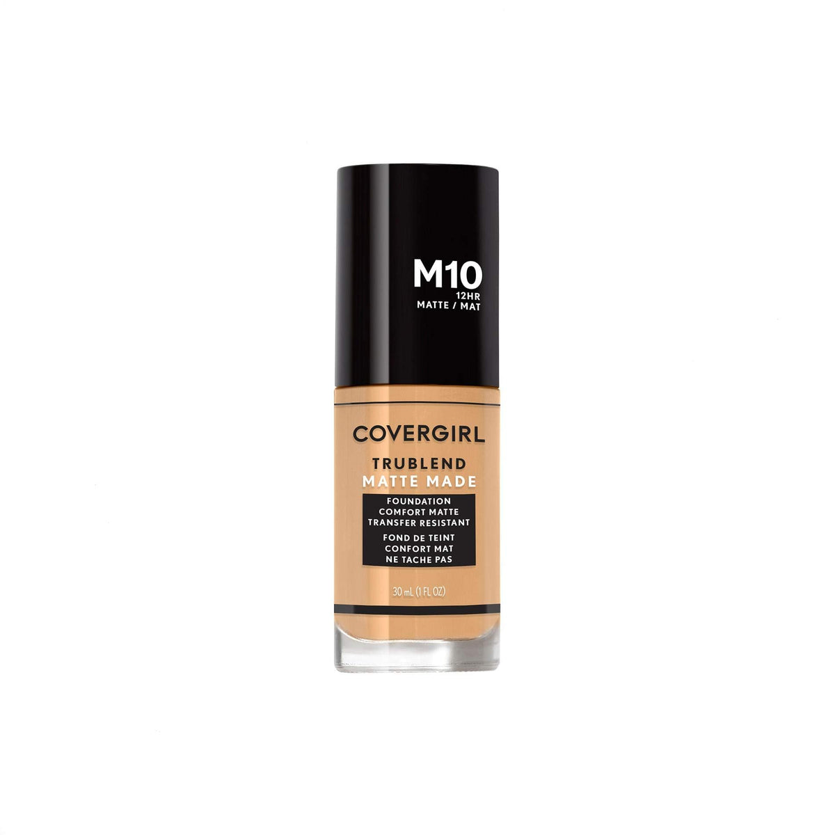 COVERGIRL front packaging showing bottle and shade name, easy identification