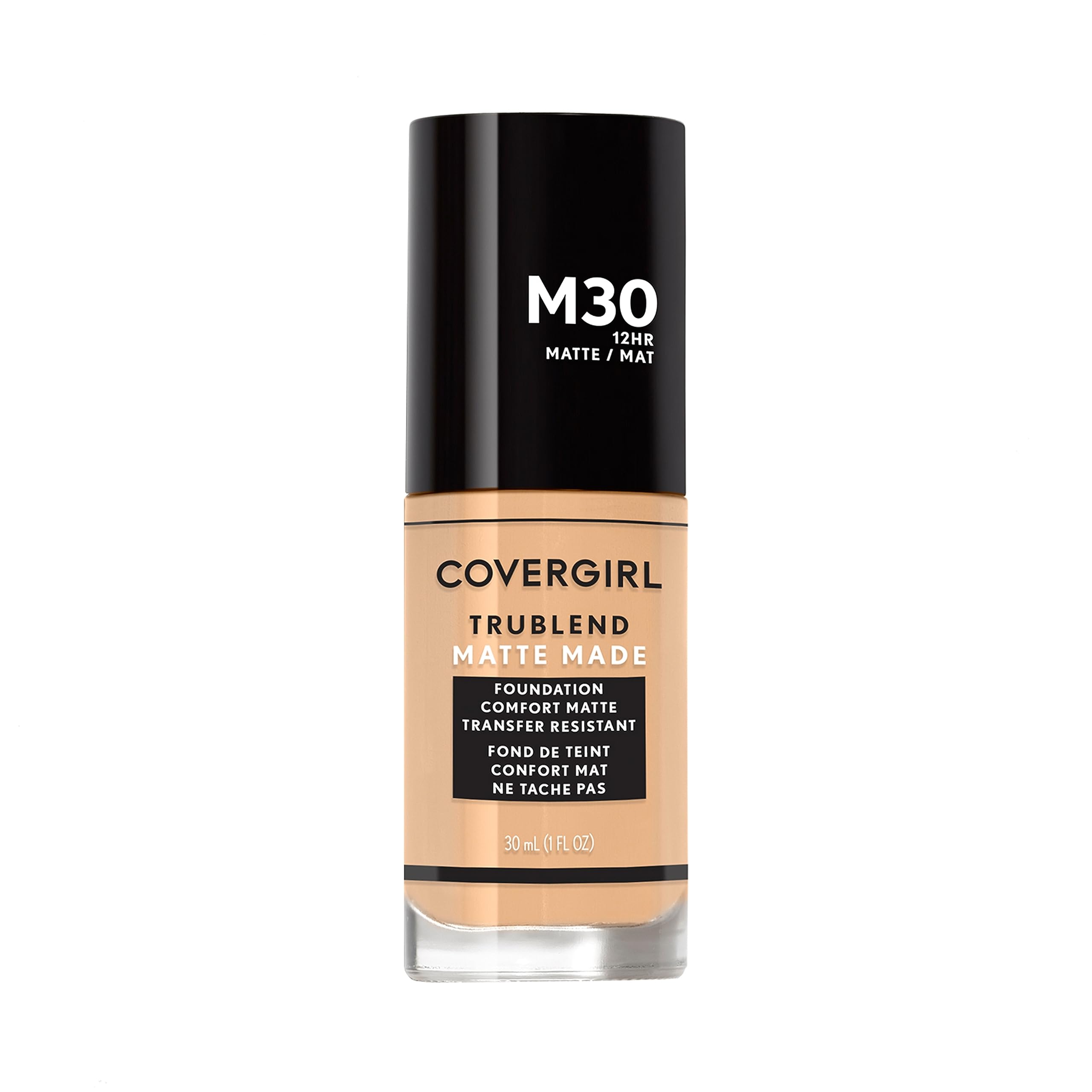 COVERGIRL bottle front view showing product and matte finish benefit