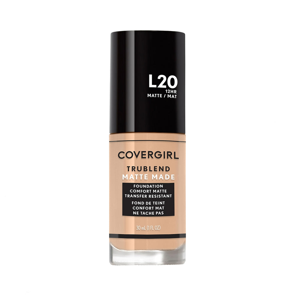 COVERGIRL front packaging showing product and shade, clear shade identification and appeal