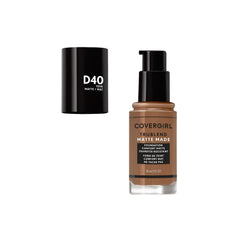 COVERGIRL pump dispenser delivering controlled amount for precise, mess-free application