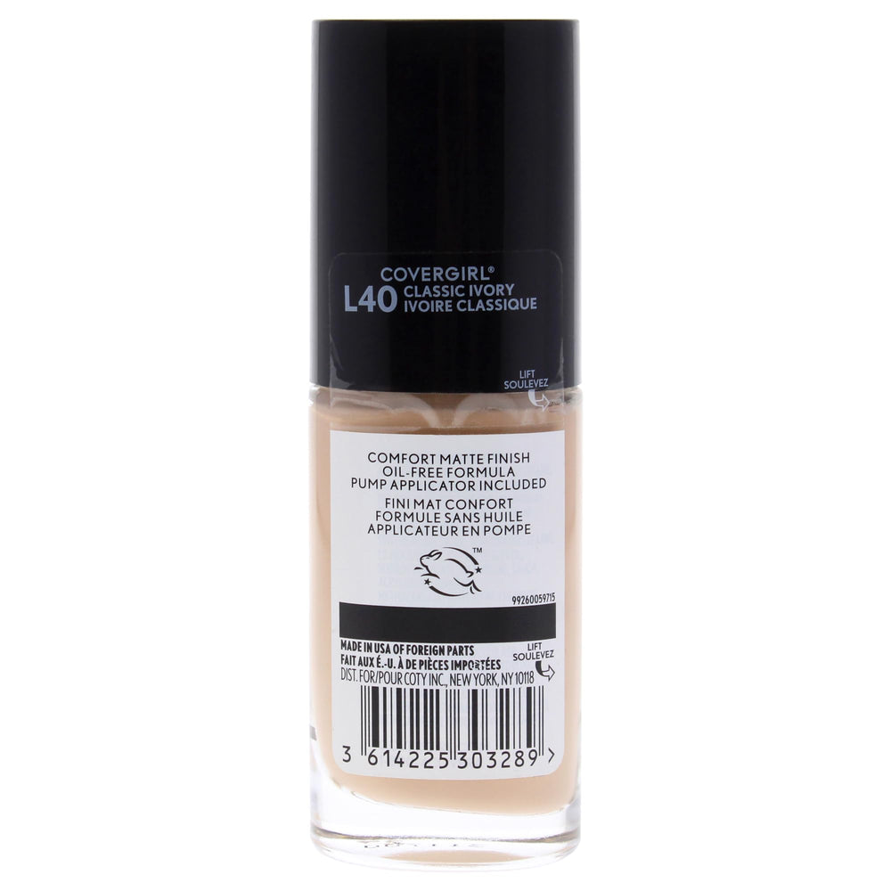 COVERGIRL TruBlend Matte Made creamy texture close-up illustrating smooth blendability benefit