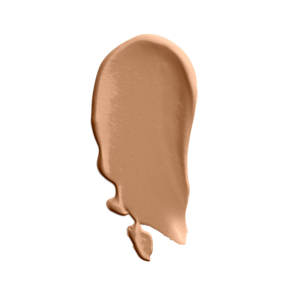 COVERGIRL texture swipe of foundation showing blendability and smooth coverage