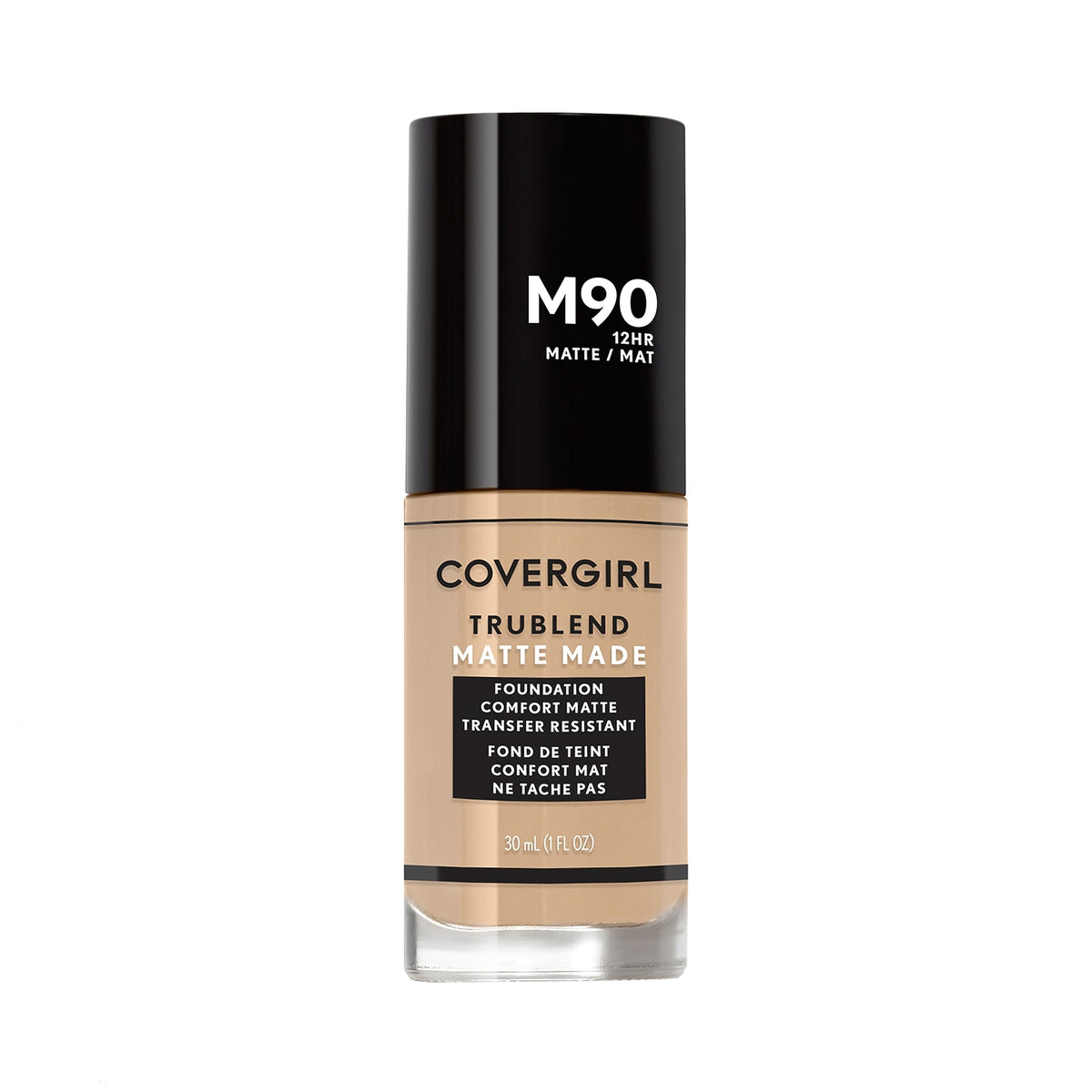 COVERGIRL foundation front packaging showing shade label and benefit