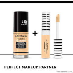 COVERGIRL concealer inside makeup bag showing portability and on-the-go touch-ups