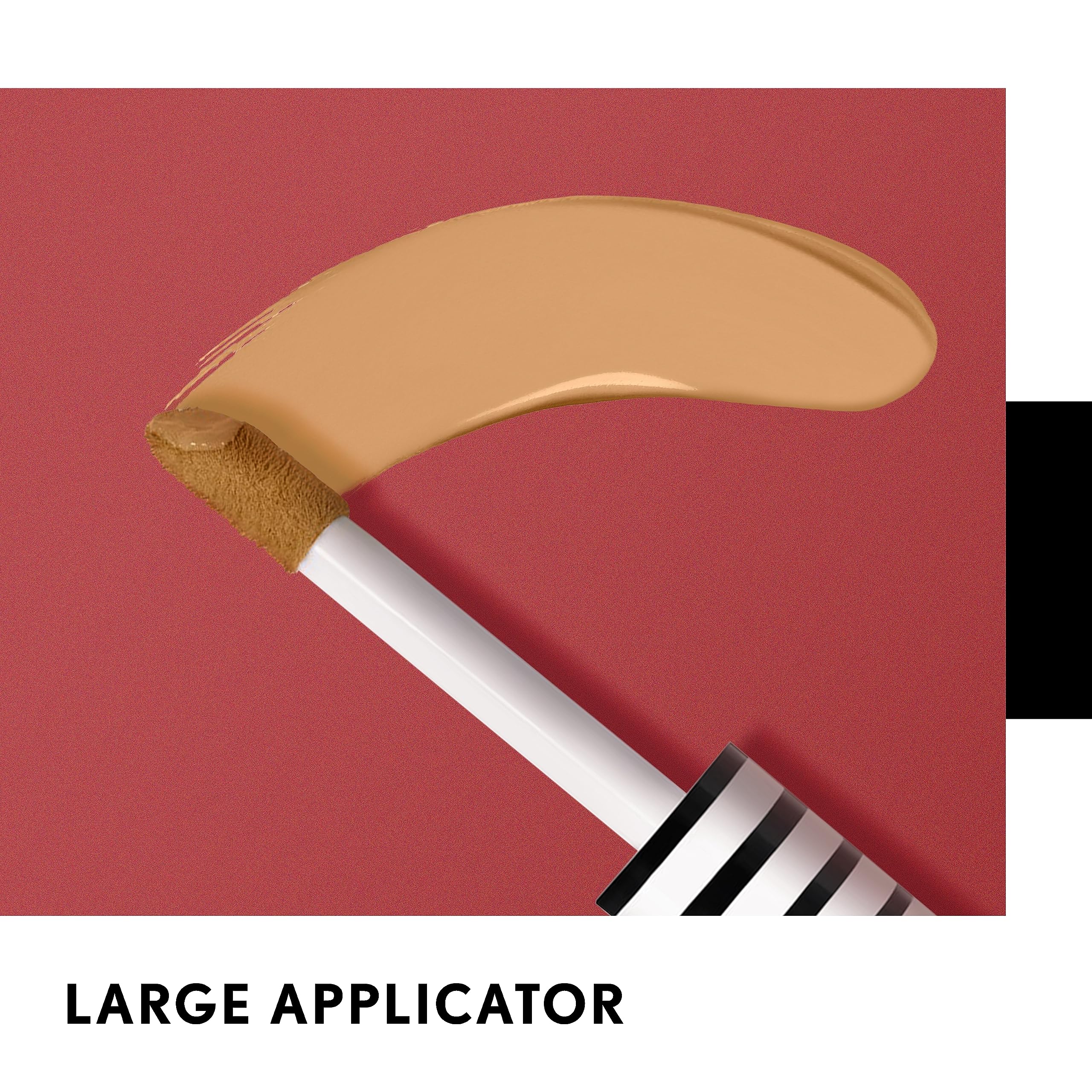 COVERGIRL concealer swatch of M100 Golden Natural on arm showing warm undertone match