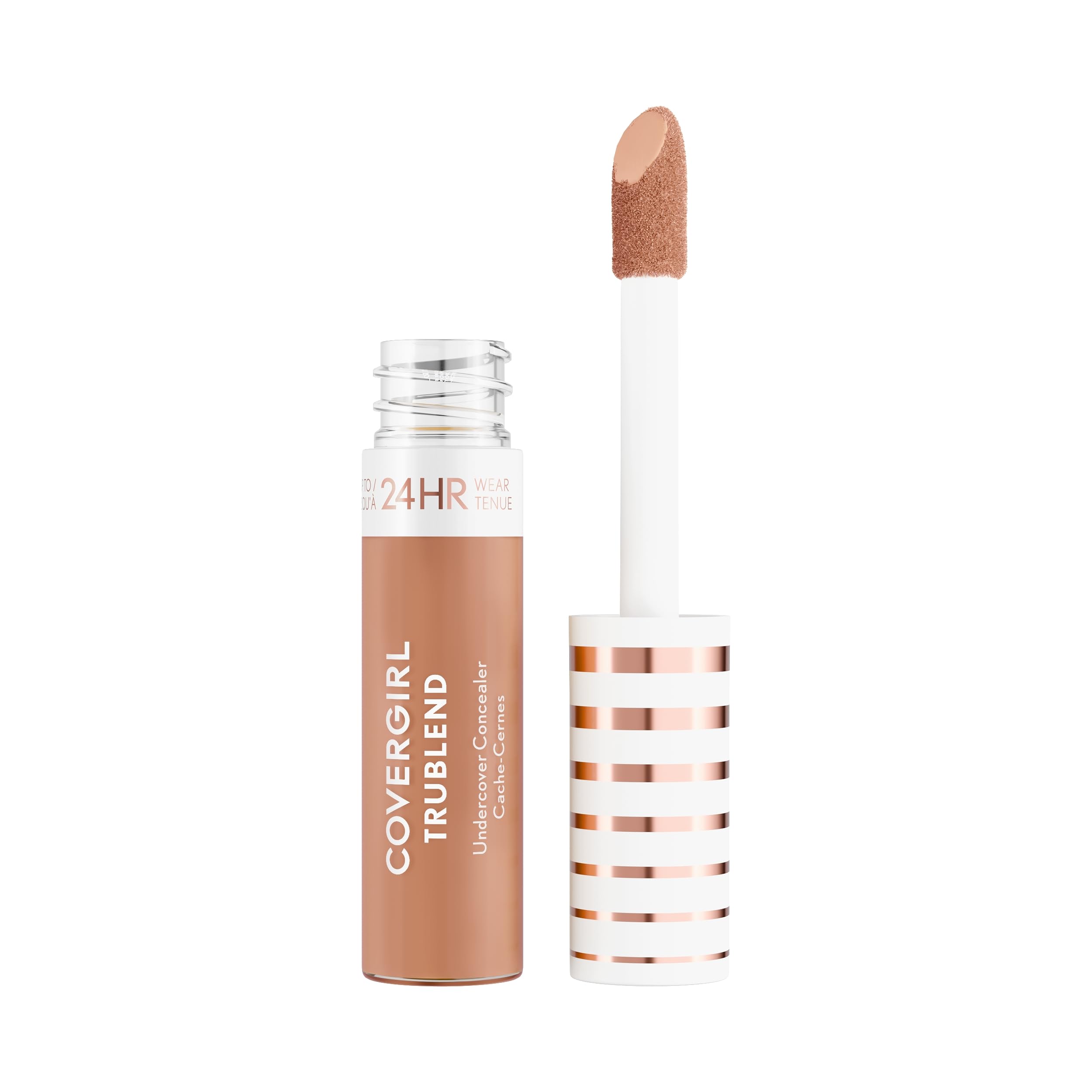 COVERGIRL doe-foot applicator delivering precise, even product