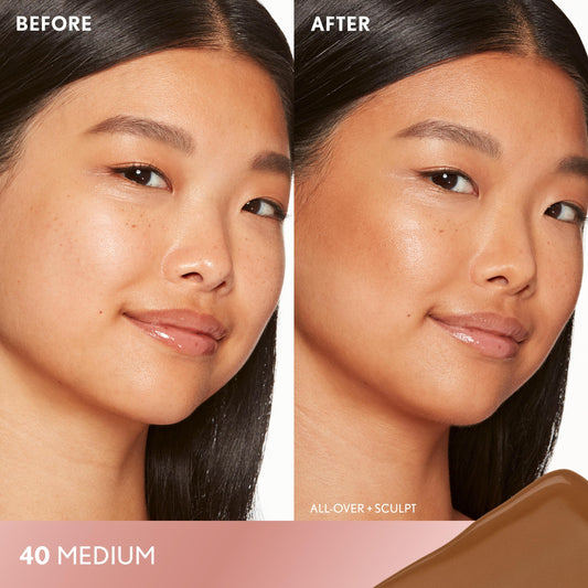 COVERGIRL wand applicator close-up for precise sculpting and targeted definition