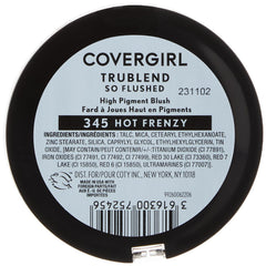 COVERGIRL open pan showing dual blush and bronzer for quick application