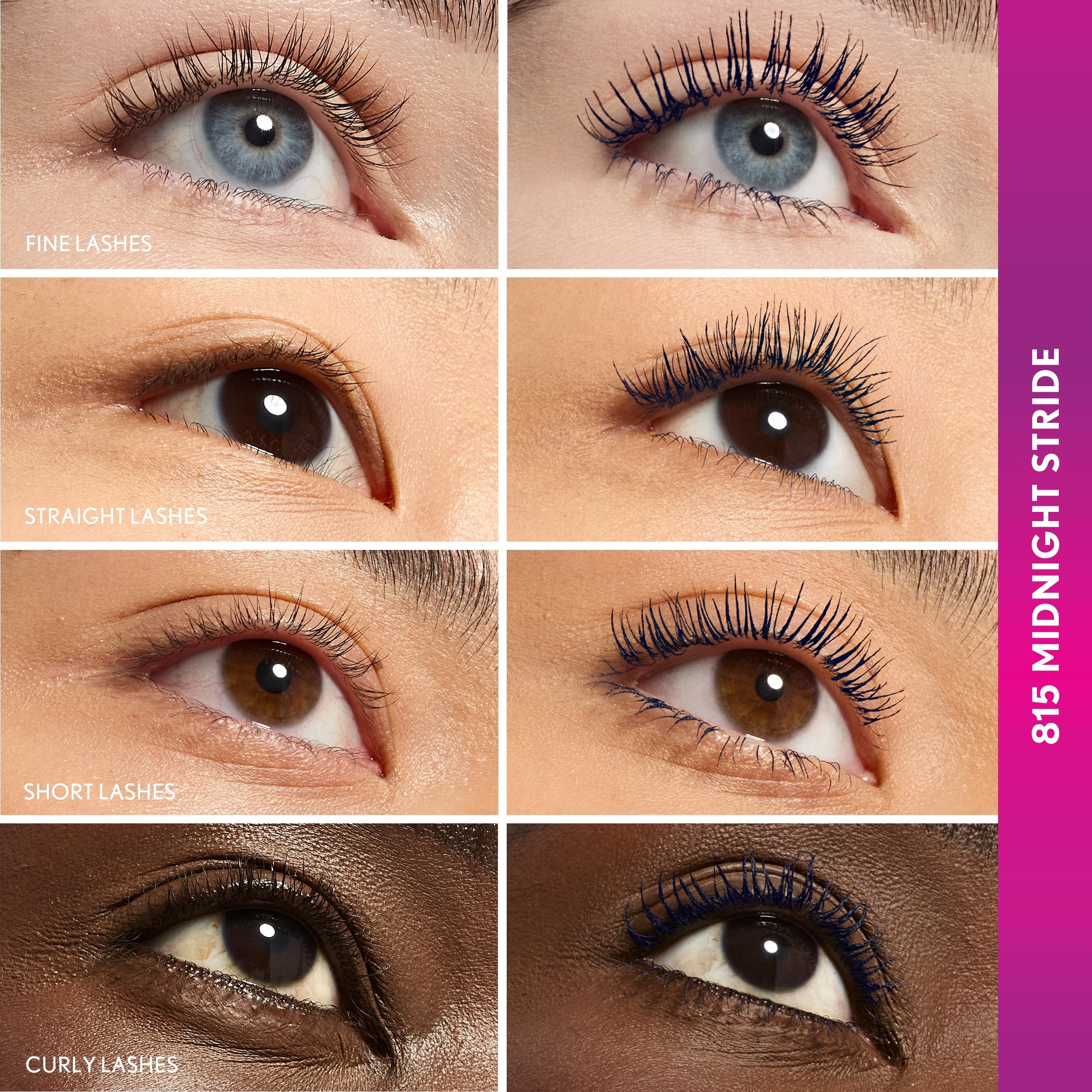 COVERGIRL tapered wand detail highlighting precise application benefit