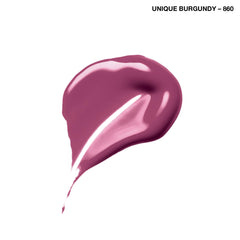 COVERGIRL model wearing Unique Burgundy daytime look for wearable intensity