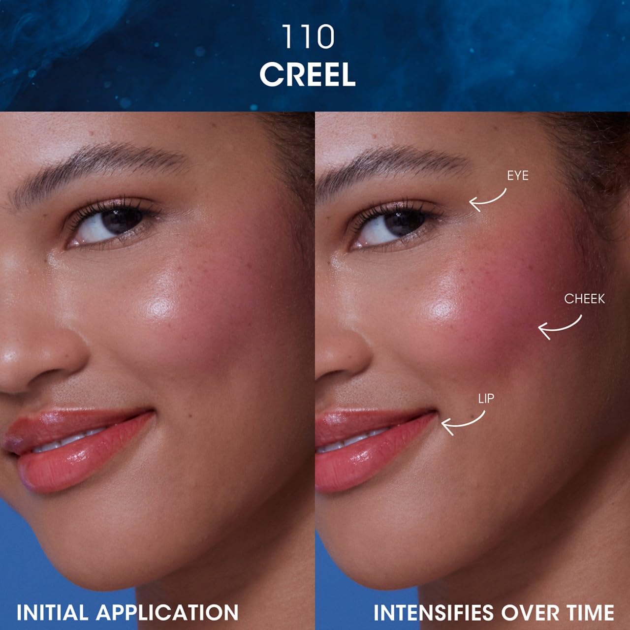 COVERGIRL Vecna's Curse cream texture spread showing blendability and finish