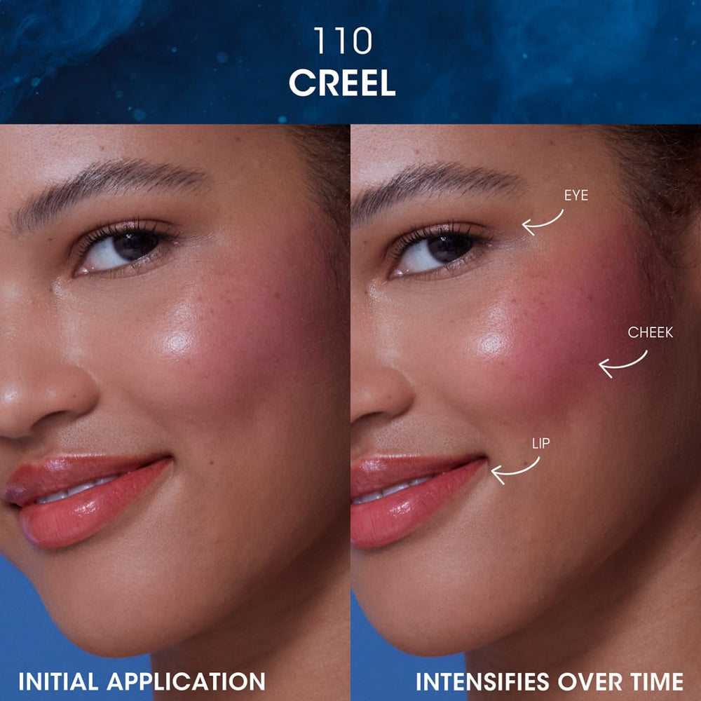 COVERGIRL Vecna's Curse cream texture spread showing blendability and finish