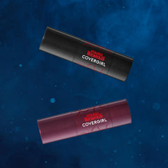 COVERGIRL Vecna's Curse ingredients label showing vegan and cruelty-free benefits