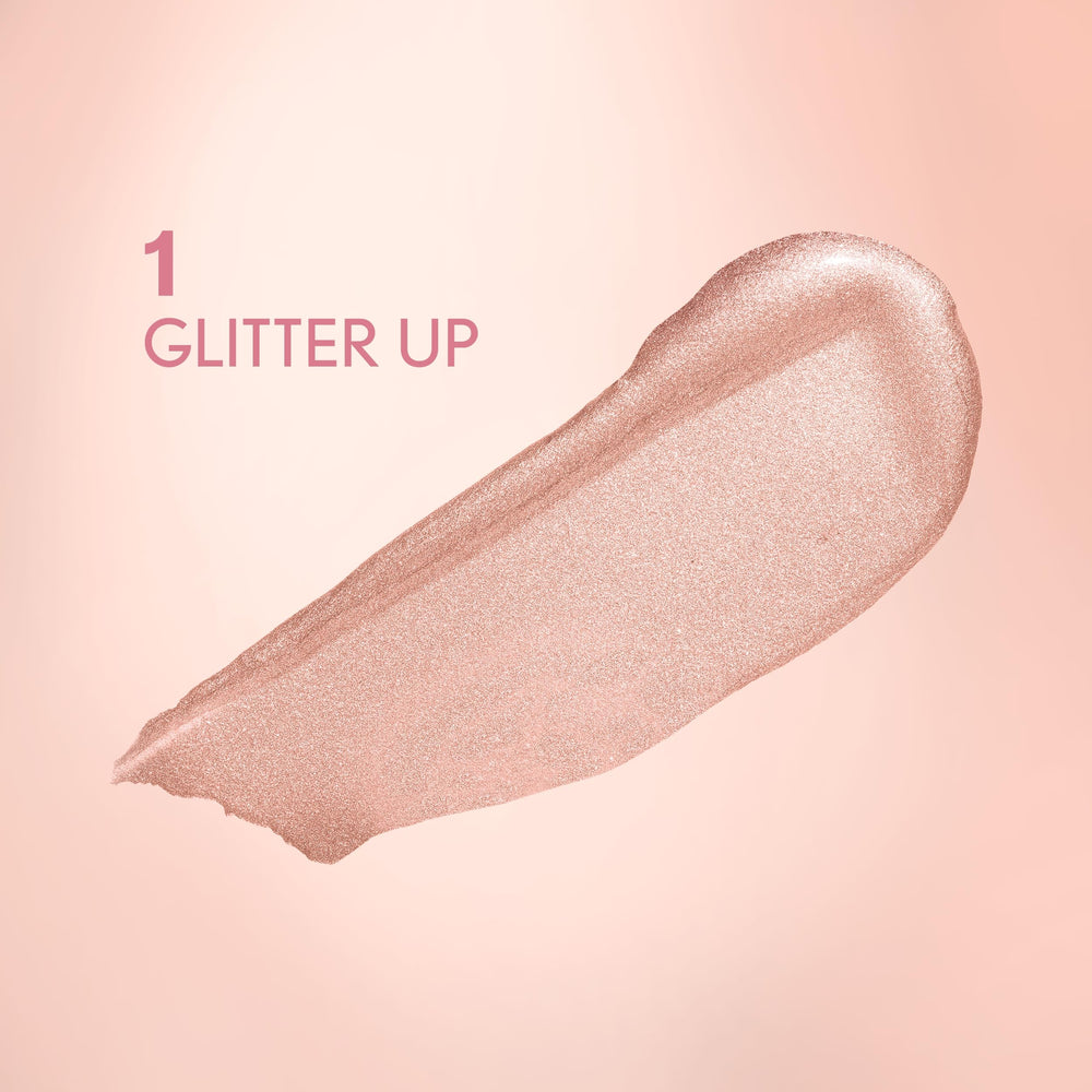 COVERGIRL wand applicator loaded with glitter for precise, one-swipe application