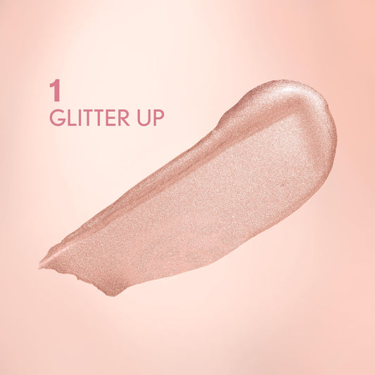 COVERGIRL wand applicator loaded with glitter for precise, one-swipe application