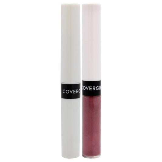 COVERGIRL Wild Berry opened to show color stick and clear topcoat for sealing