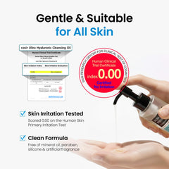 coxir bottle staged in bathroom routine demonstrating daily use