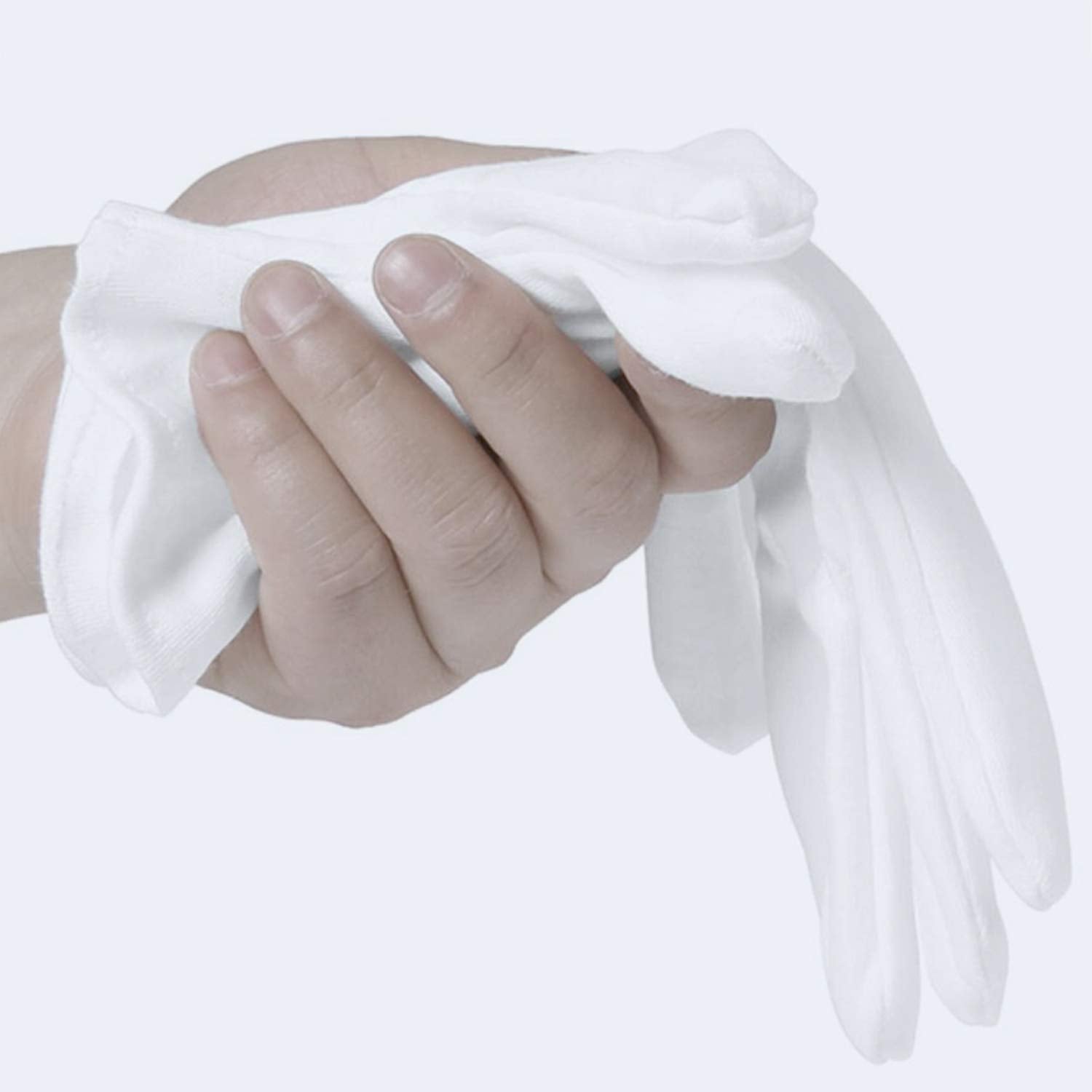 COYAHO gloves worn overnight after cream to help retain hand moisture