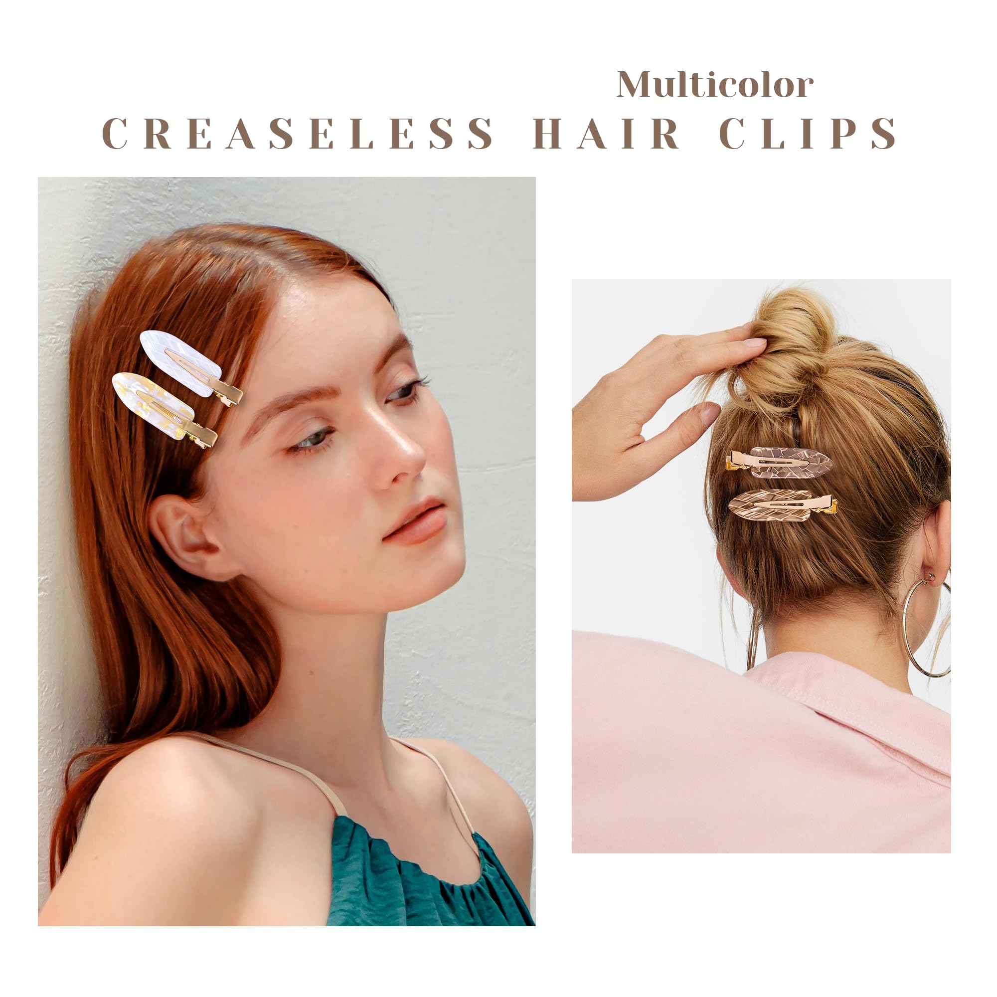 Cptots clips used during makeup, keeps hair off face for precise application