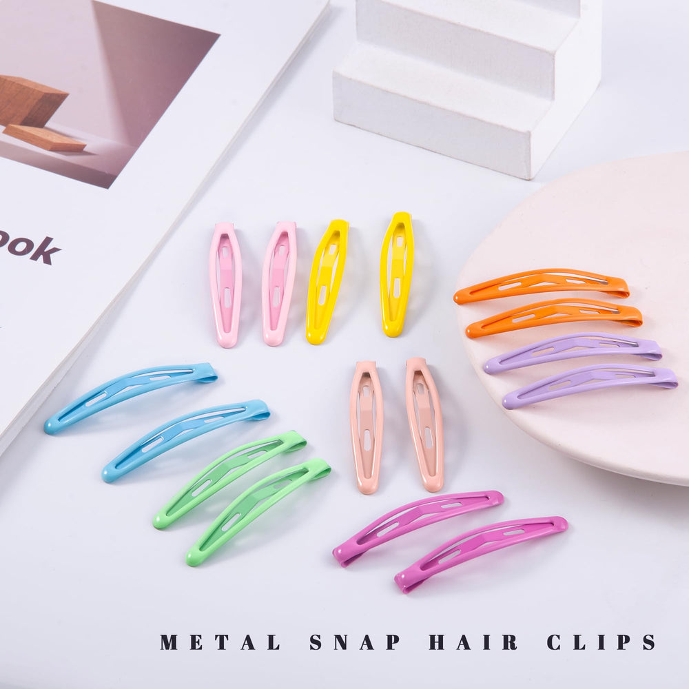 Cptots clip securing hair in use for non-slip hold