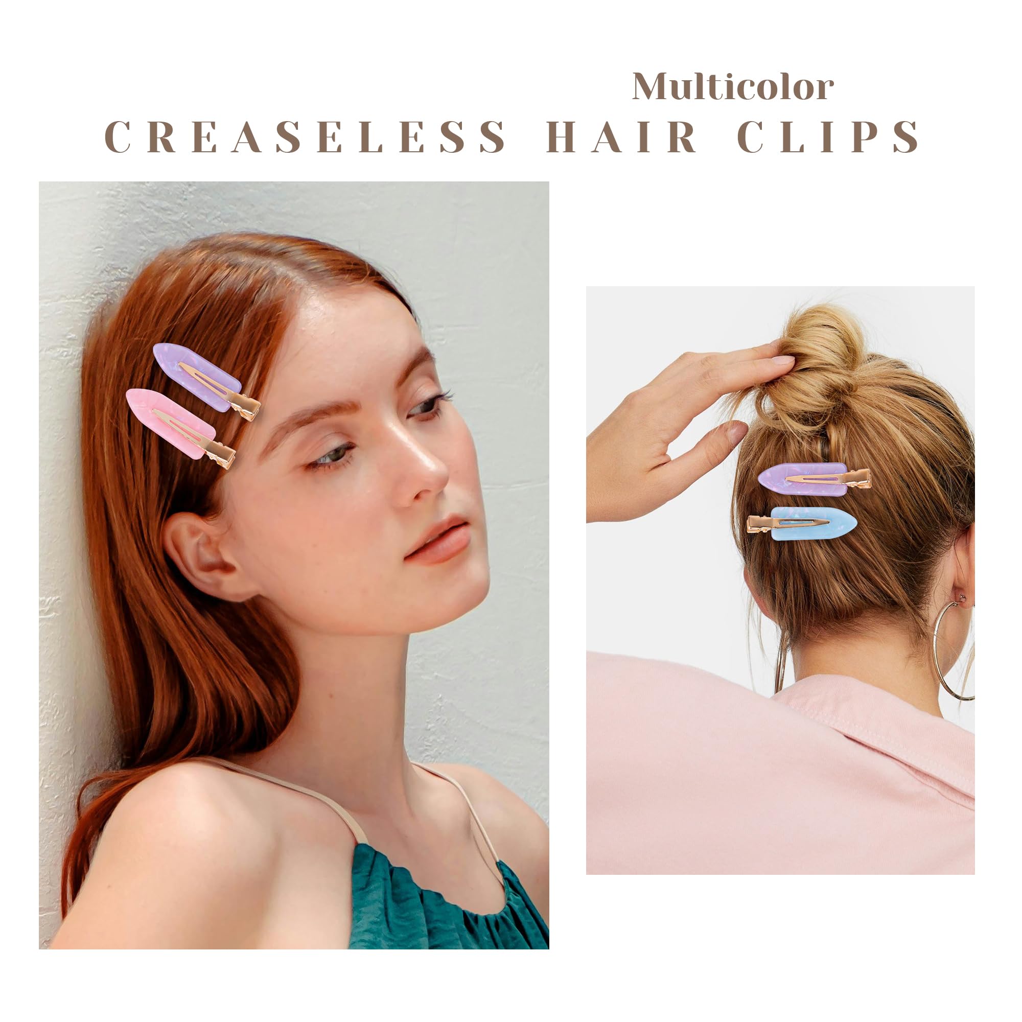 Cptots clips used during makeup showing steady hold and hands-free convenience
