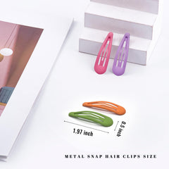 Cptots close-up water-drop shaped snap clip highlighting smooth edge and secure hold