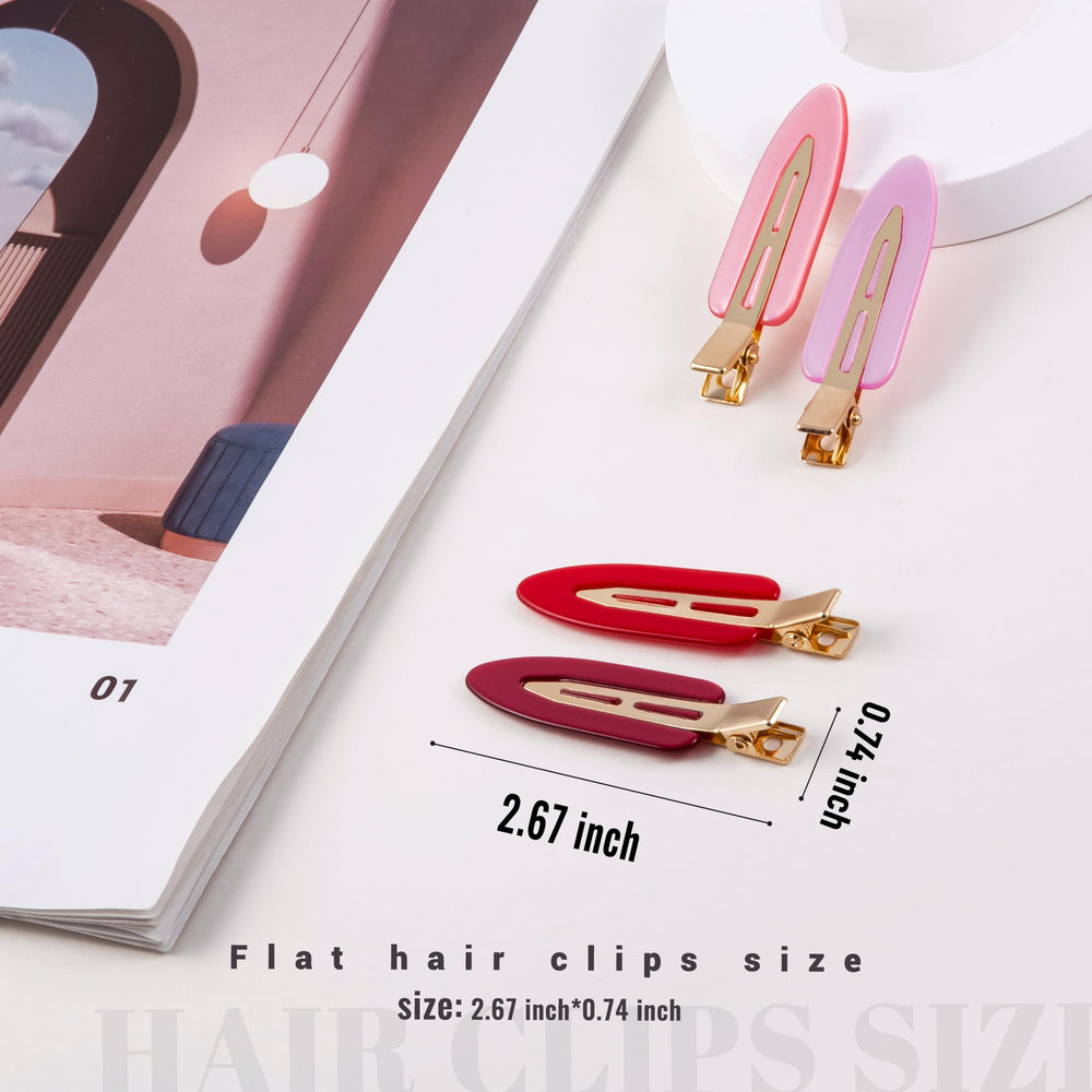 Cptots flat clamp surface close-up shows smooth design for crease-free hold
