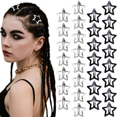 Cptots front pack showing 30 star clips for versatile styling