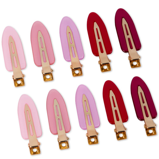 Cptots front packaging showing bright pink and red clips for easy selection