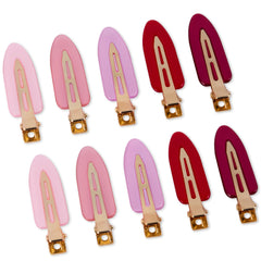 Cptots front packaging showing bright pink and red clips for easy selection