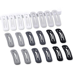 Cptots front packaging showing 20 matte barrettes and organized set - convenient supply