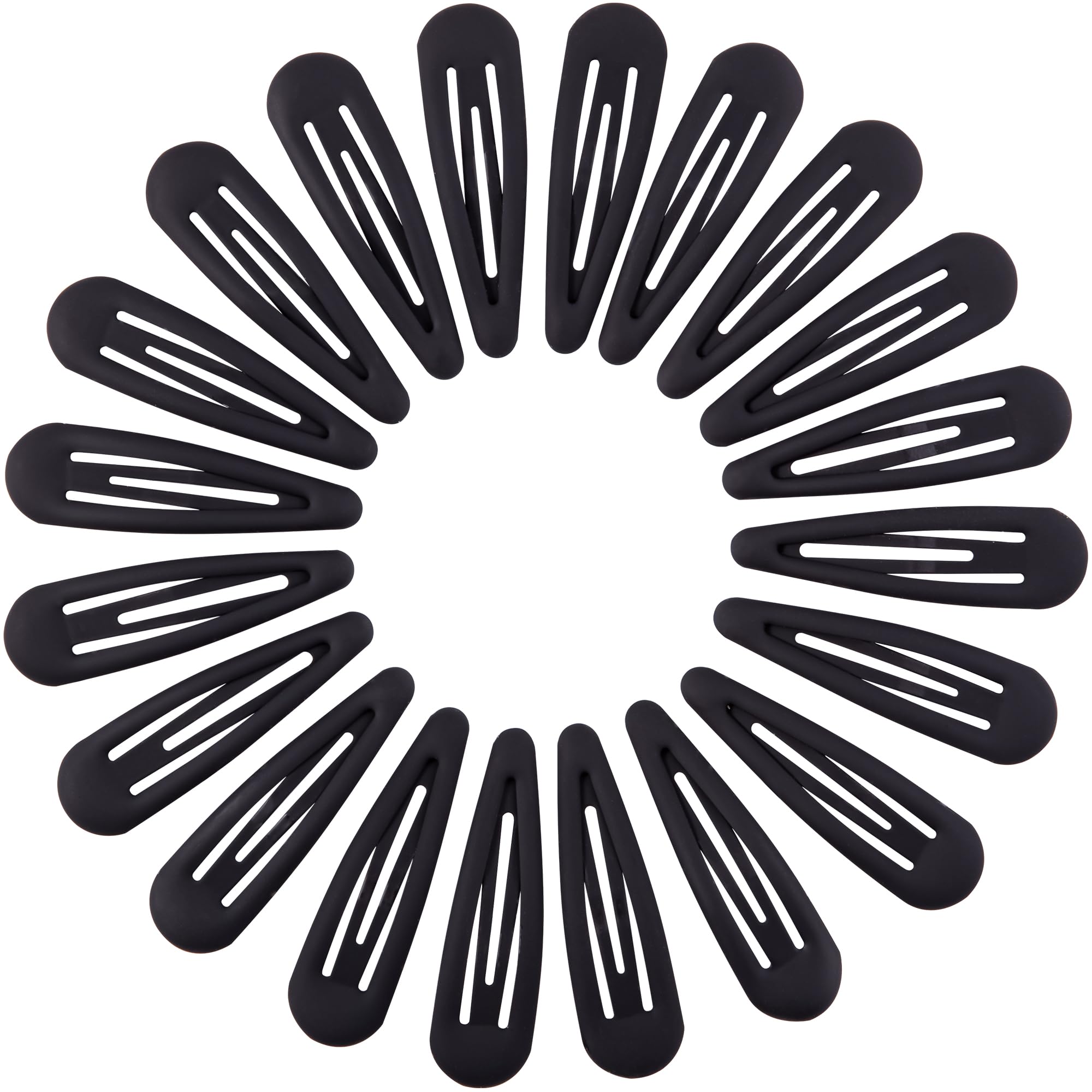 Cptots front packaging showing 20 matte black snap clips and clear benefits