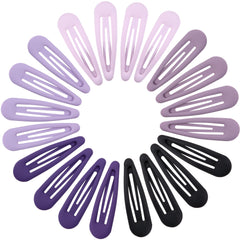 Cptots front packaging showing matte black and purple clips, quick outfit matching