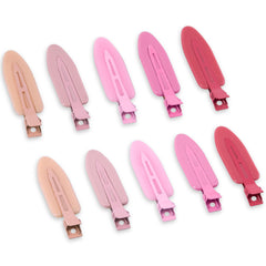 Cptots front packaging showing 10 colorful creaseless clips and benefits