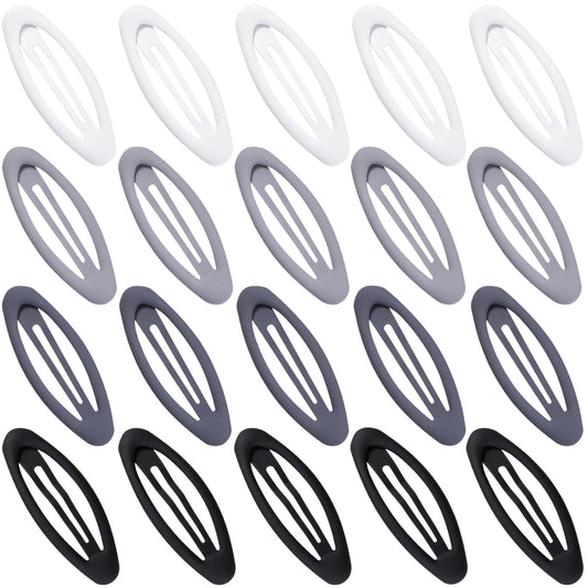 Cptots front packaging showing 20 snap clips and color mix for convenient styling