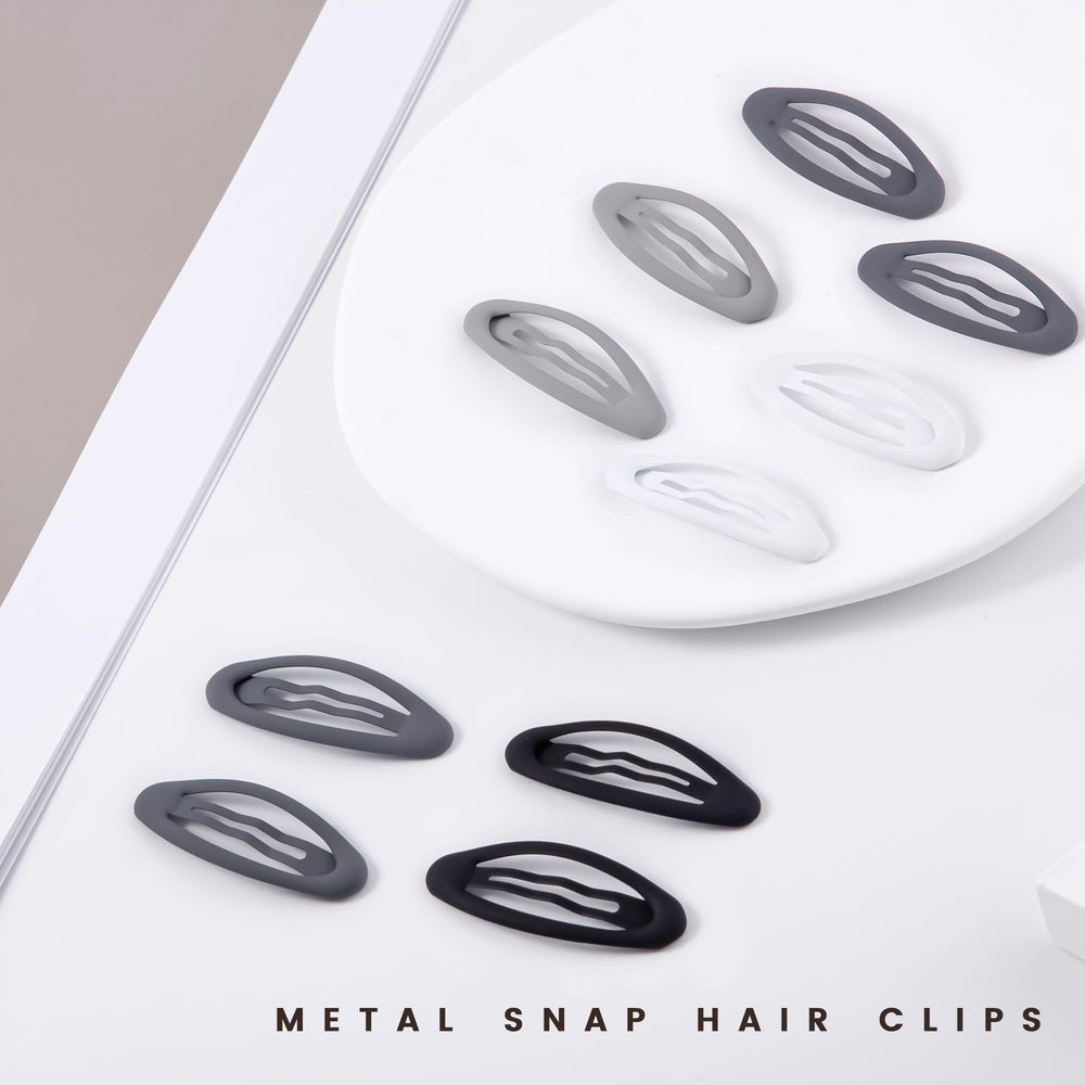 Cptots gray and white clips fanned to show color options for outfit matching