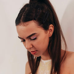Cptots clip holding thick hair snugly for confident all-day wear