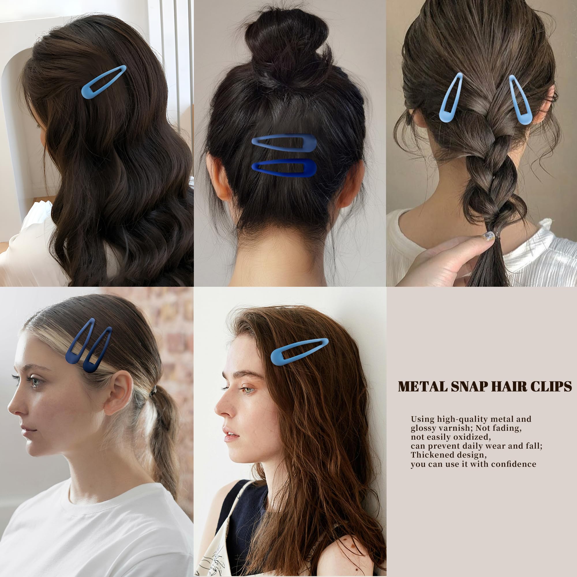 Cptots lifestyle image with clips matched to outfit for coordinated styling