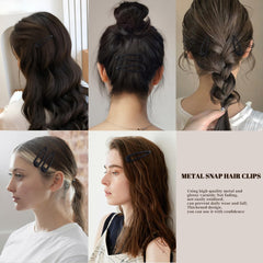 Cptots clips styled for a party hairdo showing polished accessory effect