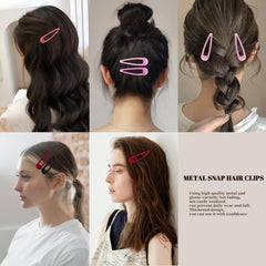 Cptots clips styled for a party look, illustrating decorative use and polished finishing touch
