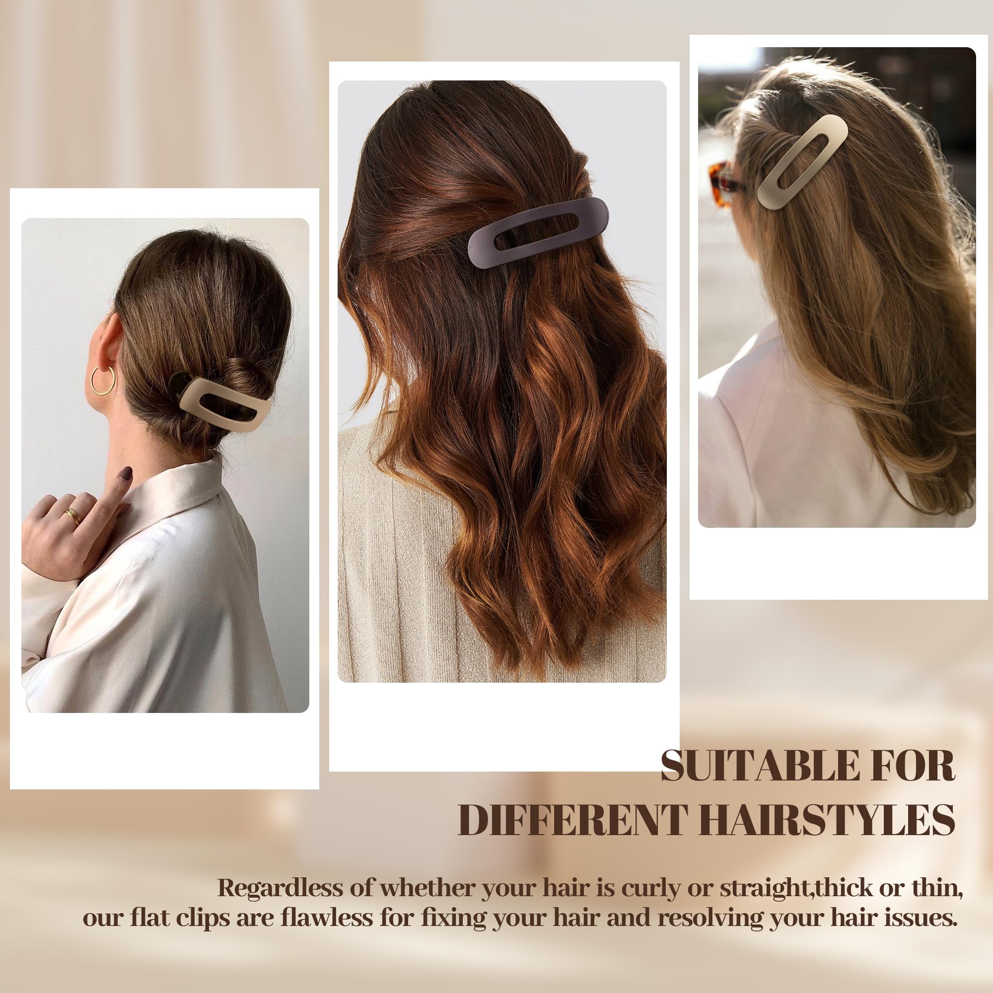 Cptots lifestyle image of woman using clip for quick, comfortable updo