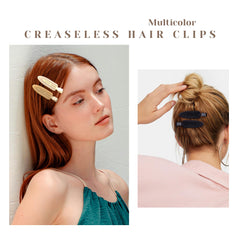 Cptots multiple clips holding curly hair sections for efficient styling