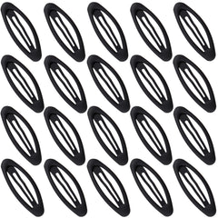 Cptots oval front view showing matte black design and secure hold